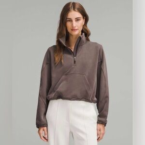 lululemon Brushed Softstreme Half Zip